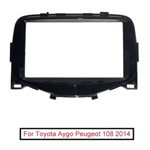 2DIN ���W�I �X�e���I �t���[�� �K�p: �g���^ �A�C�S �v�W���[/PEUGEOT 108 �V�g���G��/CITROEN C1 �t���[�� �_�b�V�� �p�l�� �L�b�g AL-LL-6288 AL Interior parts for cars