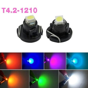 100s[X DC12V T4.2 1SMD 1210 1LED 3528 LED _bV{[h [^[ pl LED Cg ou zCg`NX^u[ AL-LL-6340 AL Car parts