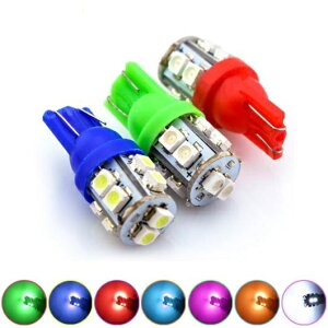 50�s�[�X �u���C�g T10 �E�F�b�W 168 194 W5W LED ���C�g �o���u 1210 10SMD 12V �z���C�g�`�C�G���[ AL-LL-6587 AL Car parts