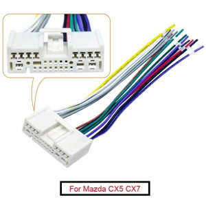 10�s�[�X CD ���W�I �I�[�f�B�I �p���[ �n�[�l�X �P�[�u�� �A�_�v�^ �K�p: MAZDA2 3 5 6 8 �}�c�_ CX5 CX7 AL-LL-6900 AL Car parts