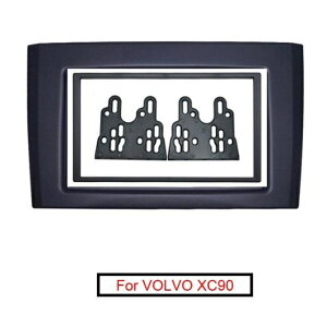 �_�u�� DIN/2DIN ���W�I �K�p: �{���{/VOLVO XC90 2002~2014 ���W�I DVD �X�e���I �_�b�V�� �g���� �p�l�� �t���[�� �L�b�g A 173×98mm�EC 178×102mm AL-LL-7034 AL Interior parts for cars