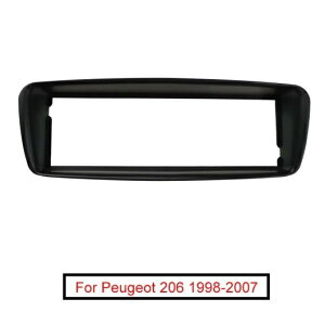 1DIN CD ���W�I �t���[�� �K�p: �v�W���[/PEUGEOT 206 1998-2007 �X�e���I �v���[�g �t�F�C�X �p�l�� �_�b�V���{�[�h �g���� �L�b�g AL-LL-7042 AL Interior parts for cars