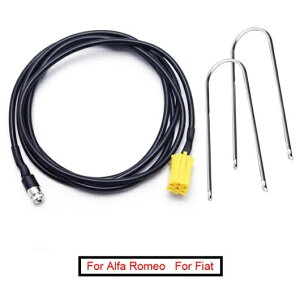 1Zbg ISO 6PIN 3.5mm WbN XeI I[fBI AUX P[u A_v^ Kp: tBAbg/FIAT Of vg At@ 159 2s[X L[ c[ AL-LL-7214 AL Car parts