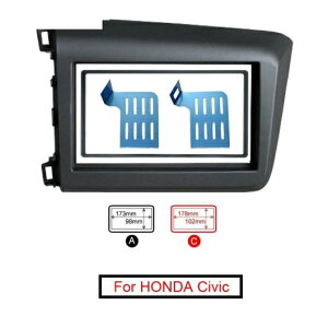 2DIN CD/DVD t[ Kp: z_ VrbN nhp 2011-2013 WI _bV pl t[ tBbeBO A_v^ }Eg g A 173×98mmEC 178×102mm AL-LL-7425 AL Interior parts for cars