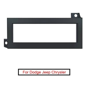 1DIN �X�e���I ���W�I �p�l�� �_�b�V�� �t���[�� �K�p: �_�b�W/DODGE �W�[�v/JEEP �N���C�X���[/CHRYSLER CD/DVD �t�F�C�X �v���[�g �C���X�g�[�� �g���� �L�b�g AL-LL-7520 AL Interior parts for cars