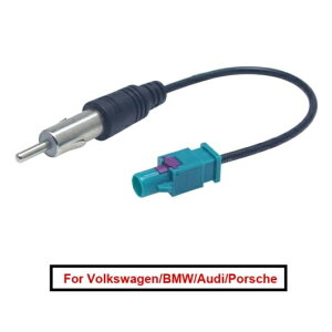 10�s�[�X �X�e���I ���W�I �I�[�f�B�I FM/AM �A���e�i �A�_�v�^ �K�p: �t�H���N�X���[�Q��/VOLKSWAGEN/BMW/�A�E�f�B/AUDI/�|���V�F/PORSCHE/�~�j/MINI�iBMW�j �z�� �P�[�u�� AL-LL-7551 AL Car parts