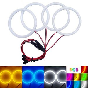1�Z�b�g �I�[�g HALO �����O �R�b�g�� ���C�g SMD LED �G���W�F���A�C �K�p: BMW E46 �N�[�y 2D 04 +/E46 �J�u���I/Z3 �z���C�g�`�C�G���[ AL-LL-7623 AL Car parts