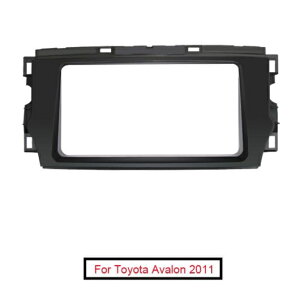 2DIN ���W�I �X�e���I �t�F�C�X �p�l�� �t���[�� �K�p: �g���^ �A���@���� 2011 DVD �t���[�� �_�b�V�� �L�b�g AL-LL-7753 AL Interior parts for cars