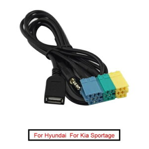 1s[X 2 IN1 3.5mm + USB vO I[fBI A_v^ P[u N AUX P[u CD v[[ MP3 Kp: q_C//HYUNDAI N X|[e[W AL-LL-8108 AL Car parts