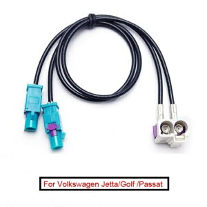 10s[X OEM Kp: tHNX[Q/VOLKSWAGEN St MK5/MK6/pT[g B6/eBOA RNS510 MFD3/RCD510 OEM 2X 2IX FAKRA II WI Aei A_v^ AL-LL-8271 AL Car parts