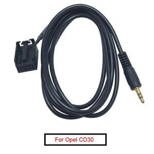 10�s�[�X 12PIN �A�E�f�B/AUDI ���W�I 3.5mm AUX-IN �A�_�v�^ �P�[�u�� �K�p: �I�y��/OPEL CD30 MP3 CDC40 CD70 �i�r DVD90 �i�r AUX ���C���[ AL-LL-8355 AL Car parts