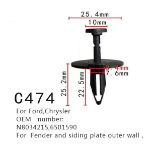 Nbv t@Xi[ Kp: tH[h/FORD NCX[/CHRYSLER N803421S 6501590 tF_[ TCh v[g AE^[ EH[ t@Xi[ 20s[X AL-MM-0763 AL Interior parts cars