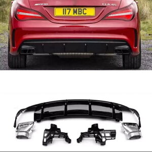 ABS A fBt[U[ GL][Xg `bv Kp: ZfXxc CLANX W117 CLA260 CLA45 2013-2019 obN op[ bv K[h ^Cv013E^Cv014 AL-MM-1935 AL Exterior parts for cars