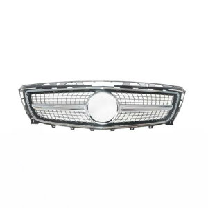 チューニング適用: メルセデスベンツ CLSクラス ミドル グリル 2011 2012 2013 2014 W218 パーツ オート フロント バンパー グリル GT ブラック〜ブラック AL-MM-2082 AL Exterior parts for cars