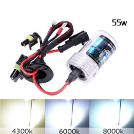 2ピース 12V 55W キセノン H7 HID コンバージョン キット バルブ ヘッドライト ランプ 4300K ホワイト イエロー～8000K ホワイト ブルー H4/9003/HB2 HI/LO・H13 AL-MM-2163 AL Car light