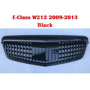 ミドル グリル シルバー ブラック フロント バンパー センター グリル 適用: メルセデス・ベンツ Eクラス W212 2009-2013 マイバッハ/MAYBACH ブラック・シルバー AL-MM-4419 AL Exterior parts for cars