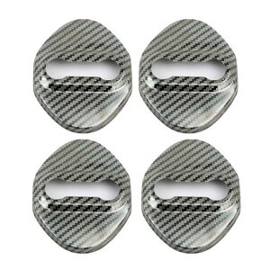 4�s�[�X �K�p: �g���^ �J���[�� 2019 2020 �X�e�����X �X�`�[�� �h�A ���b�N �J�o�[ DIY �o�b�N�� �h�A �z���_�[ �v���e�N�^�[ �J�o�[ 4�s�[�X �J�[�{�� AL-MM-4919 AL Exterior parts for cars