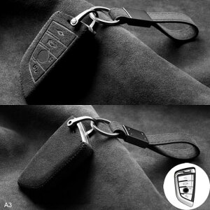 �K�p: BMW 2 3 5 7�V���[�Y 6GT X1 X3 X5 X6 F45 F46 G20 G32 G11 G12 F48 G01 F15 F85 F16 F86 ���U�[ �P�[�X �u���b�N A3 AL-MM-4999 AL key case