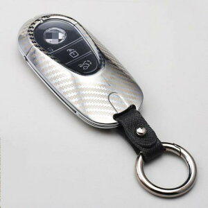 2021 ���f�� �K�p: �x���c W223 S350L S450L S500L ���� ���� �C���e���A �A�N�Z�T���[ �ی� �L�[�P�[�X �K�����^ �u���b�N�`�V���o�[ �o�b�N�� AL-MM-5019 AL key case