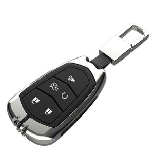 1�s�[�X �v���~�A�� ���� �L�[ �t�H�u �P�[�X �J�o�[ �L�[ �z���_�[ �L�[�`�F�[�� �K�p: VT6 XT5 XTS ATSL ATS SRX XT4 ATX CTS 1�`3 AL-MM-5085 AL key case