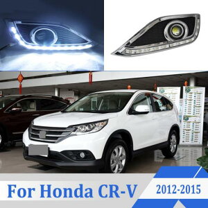 2s[X DRL Cg v Kp: z_ CR-V 2012-2015 LED tHOv 6000K zCg ^[ CG[ AL-KK-0581 AL Car parts