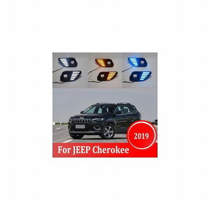 2s[X DRL Cg v Kp: W[v/JEEP `FL[/CHEROKEE 2019 LED tHOv 6000K zCg ^[ CG[ AL-KK-0580 AL Car parts