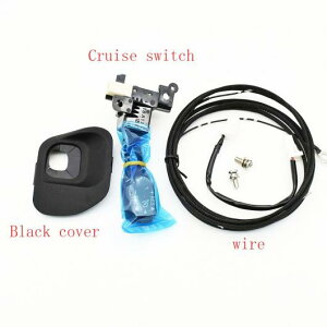 �N���[�Y �R���g���[�� �X�C�b�` 84632-34011 84632-34017 84632-0F010 45186-47030-C0 �X�e�A�����O �z�C�[�� �J�o�[ 1�Z�b�g �u���b�N �J�o�[�E1�Z�b�g �_�[�N�O���[ �J�o�[ AL-MM-6239 AL Car parts