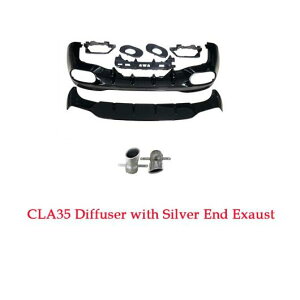 AMG CLA45 A fBt[U[ Kp: CLA W118 C118 ZfXExc X118 C118 CLA180 CLA200 CLA250 CLA35 CLA45 AMG 2020 2021 CLA35 Vo[ AL-MM-8103 AL Exterior parts for cars