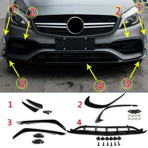 W176 7s[X tg op[ TCh Ji[h Xvb^ X|C[ Kp: ZfXExc ANX A180 A200 A220 A250 AMG A45 2016-18 7s[X ubN AL-MM-8275 AL Exterior parts for cars