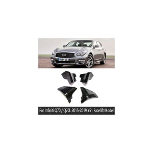 �}�b�h �K�[�h �t���b�v �D�悯 �K�p: �C���t�B�j�e�B/INFINITI M M25 M35H M37 M56 Q70 Q70L Y51 2011�`2019 2015 Q70 Q70L 15-19 AL-NN-2117 AL Exterior parts for cars