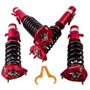 24�i�K �_���p�[ �R�C���I�[�o�[ �X�v�����O �K�p: �X�o�� �C���v���b�T WRX GC8 93-01 �V���b�N �A�u�\�[�o�[ ADJ �_���p�[ ���� �T�X�y���V���� �t�����g ���A AL-NN-2833 AL Car parts