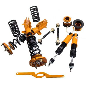 24段階 調整可能 ダンパー フォース コイルオーバー 適用: フォード/FORD マスタング 05-14 フロント リア ストラット サスペンション ショック アブソーバー AL-NN-4996 AL Car parts