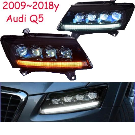 保証バンパー ヘッドランプ AUDE Q5 ヘッドライト 2009-2018 LED DRL ライト フォグ タイプ001 アウディ Q5 2009〜アウディ Q5 2018 AL-OO-0011 AL  Car light