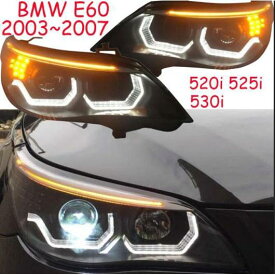 2ピース 適用: E60 ヘッドライト 2003-2007 520I 525i 530i ヘッド ランプ オート LED DRL HI/LO ビーム HID ヘッドライト 2ピース BMW E60 2ピース 2003-2007 HID キセノン バルブ AL-OO-0322 AL Car light