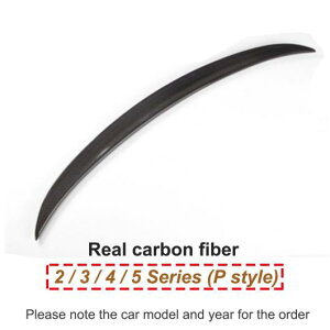 リアル カーボンファイバー リア スポイラー ウィンド ウイング トランク スポイラー 適用: BMW 1/2/3/4/5/8シリーズ CS M4 P M 2・3・4・5シリーズ AL-OO-2600 AL Exterior parts for cars