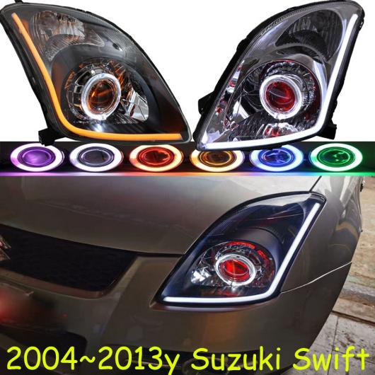 AL バンパー ランプ 適用: スズキ スイフト ヘッドライト 2004-2013 DRL HID キセノン ヘッド フォグライト モデル2・モデル1 スズキ スイフト 2004-2013 左ハンドル AL-OO-0270