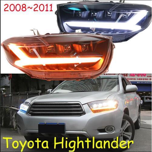 楽天市場】バンパー ヘッド ライト 適用: トヨタ ハイランダー 2008