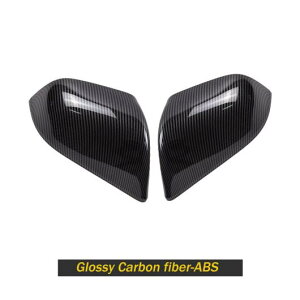 ���f��3 �A�N�Z�T���[ �T�C�h �~���[ �J�o�[ �K�p: �e�X��/TESLA ���f�� 3 2021 �~���[ �J�o�[ �J�[�{���t�@�C�o�[ ABS ���f�� 3 �o�b�N�~���[ �V���o�[�E�J�[�{���� AL-OO-1616 AL Interior parts for cars