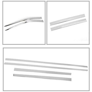 �X�e�����X �X�`�[�� �T�C�h �{�f�B �X�J�[�g �L�b�g ���b�v �J�o�[ �K�p: ���N�T�X ES ES200 ES250 ES260 ES300 ES350 2018 2019 2020 2021 �^�C�v006 8�s�[�X �V���o�[ AL-OO-2783 AL Exterior parts for cars