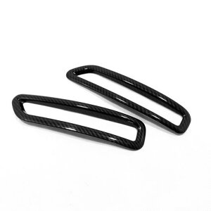 適用: 日産 シルフ セントラ 2020 ABS クローム リア フォグライト ランプ カバー トリム 2ピース ブラック AL-OO-3622 AL Exterior parts for cars