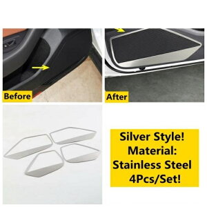 ���A �g�����N �{�^��/�h�A �X�s�[�J�[/�V�t�g �M�A �p�l�� �X�e�����X �X�`�[�� �J�o�[ �g���� �K�p: �t�H���N�X���[�Q��/VOLKSWAGEN �A���e�I�� 2018-2021 �^�C�vC AL-OO-4976 AL Interior parts for cars