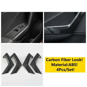 シート ヘッド ピロー ボタン エア AC ギア シフト パネル カバー トリム カーボンファイバー アクセサリー 適用: VW フォルクスワーゲン/VOLKSWAGEN T-ROC T ROC 2018-2021 タイプI AL-OO-4991 AL Exterior parts