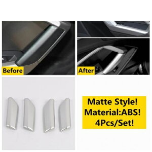 ABS/�X�e�����X �X�`�[�� �A�N�Z�T���[ �K�p: �A�E�f�B/AUDI Q3 F3 2019-2022�h�A �A�[�����X�g �E�C���h�E ���t�g �{�^�� �p�l�� �n���h�� �{�E�� �t���[�� �J�o�[ �g���� �^�C�vE AL-OO-5100 AL Interior p