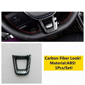 �X�e�A�����O �z�C�[�� �t���[�� ���� �J�o�[ �g���� �K�p: VW �t�H���N�X���[�Q��/VOLKSWAGEN T-ROC 2018-2021 �}�b�g/�J�[�{���� �C���e���A �A�N�Z�T���[ �J�[�{�����E�}�b�g AL-OO-5151 AL Interior parts 