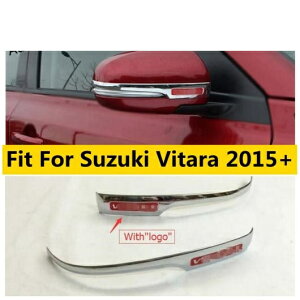 アクセサリー 適用: スズキ ビターラ 2015-2020 ABS クローム バックミラー ミラー 擦れ防止 ストリップ カバー トリム AL-OO-5473 AL Exterior parts for cars