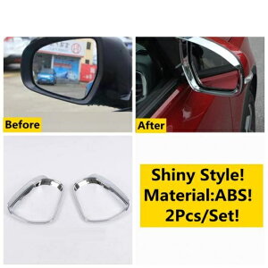 エクステリア 適用: スズキ ビターラ エスクード 2015-2020 ABS クローム バックミラー ミラー レイン シェード/ドア ハンドル トリム 保護 カバー キット タイプA AL-OO-5520 AL Exterior parts for cars