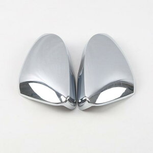 適用: フォルクスワーゲン/VOLKSWAGEN VW T-ROC 2018 バックミラー ミラー カバー スタイリング クローム カーボンファイバー T ROC リア ビュー ミラー プロテクター ABS クローム AL-OO-6975 AL Exterior part