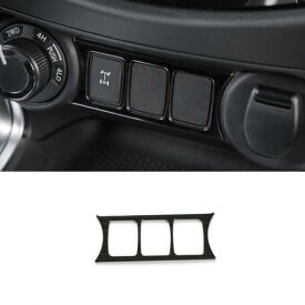 適用: 日産 ナバラ 2017-2020 ステンレス ブラック ドア ウインドウ ガラス リフト コントロール スイッチ パネル カバー トリム アクセサリー シガーソケット AL-OO-7251 AL Interior parts for cars