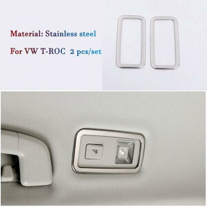 Kp: tHNX[Q/VOLKSWAGEN VW T-ROC TROC 2018-2020 XeX X`[ Ci[ hA {E nh t[ XpR[ Vo[ ^Cv4 AL-OO-7278 AL Interior parts for cars