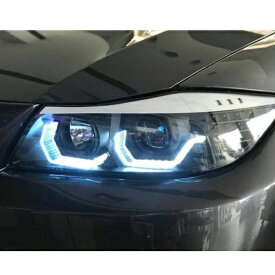ヘッドライト 適用: BMW E90 ヘッドランプ 318i 320i 325i ヘッドライト LED エンジェルアイ フロント ライト 318 320 325 バイキセノン LEN 4300K～8000K AL-OO-8885 AL Car light